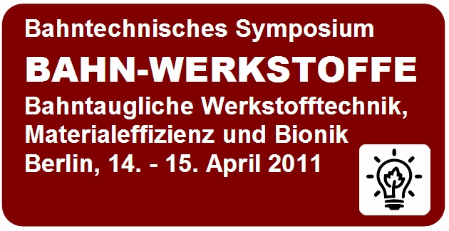 BAHN-WERKSTOFFE 2011